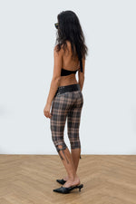 Load image into Gallery viewer, Capri Pants - Plaid Print