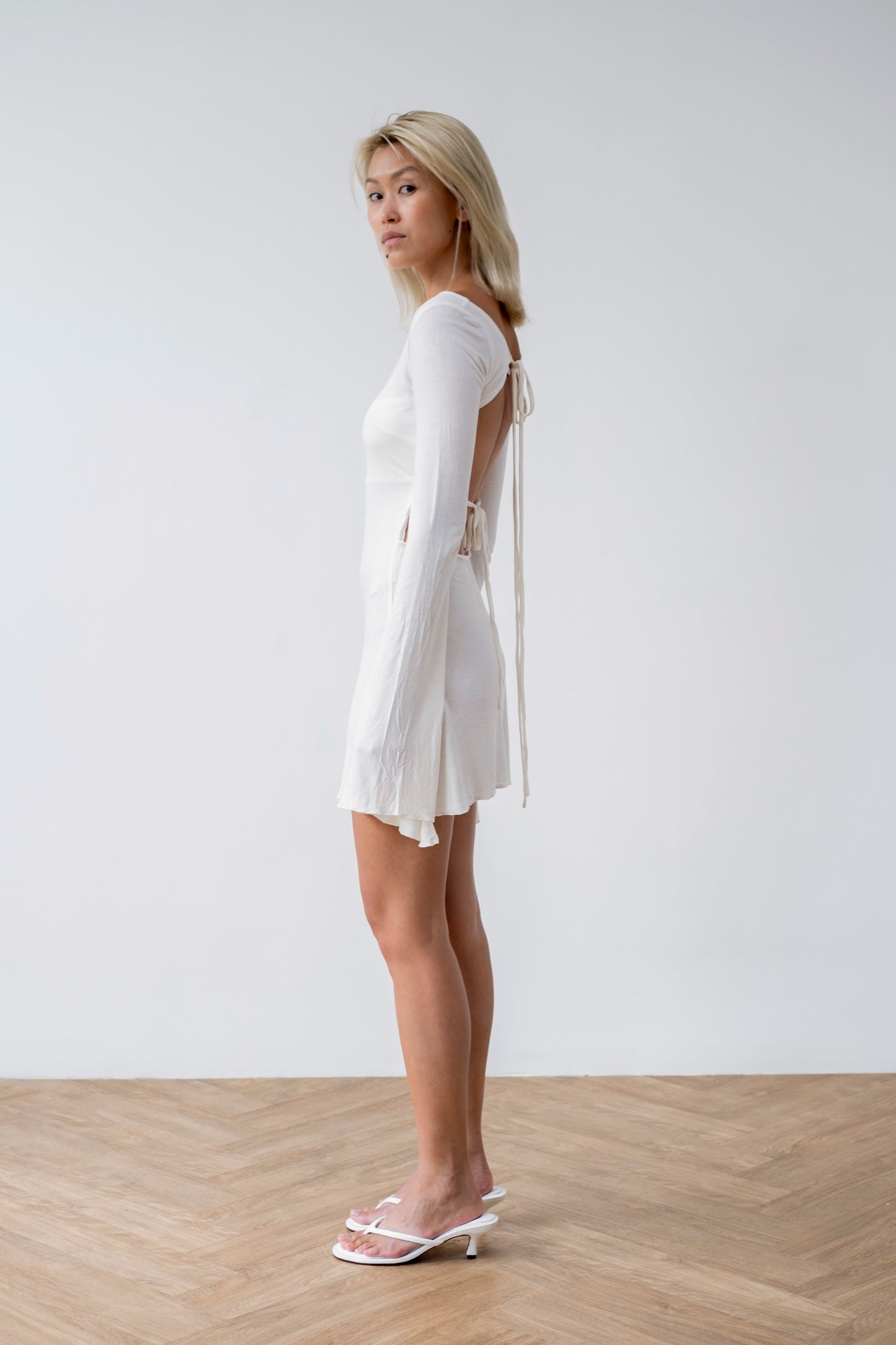 BABE mimi dress in white