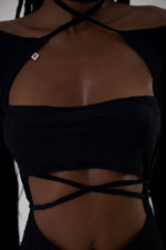 Load image into Gallery viewer, Black Babe Maxi Dress
