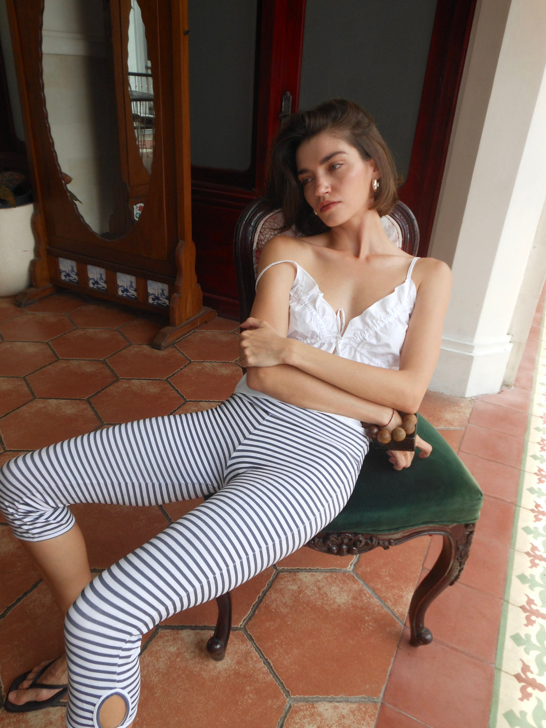 Viscose Capri Pants