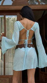 Load image into Gallery viewer, Babe Dress — Sky Blue
