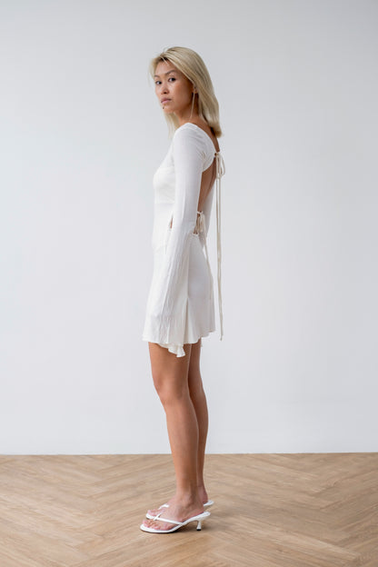 BABE mimi dress in white