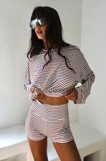 Load image into Gallery viewer, Striped Shorts — Flexible Fit
