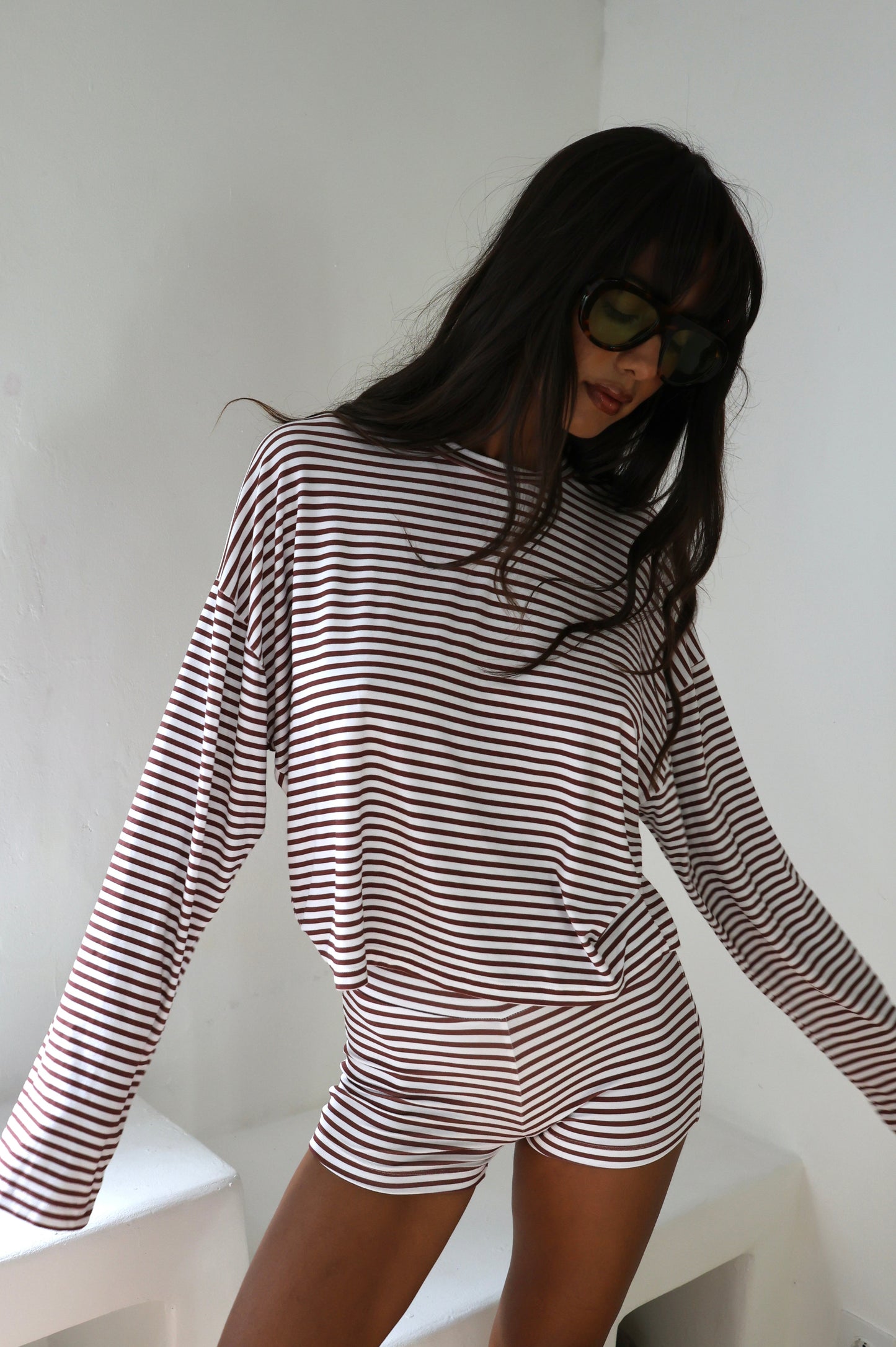 Oversized Striped Longsleeve