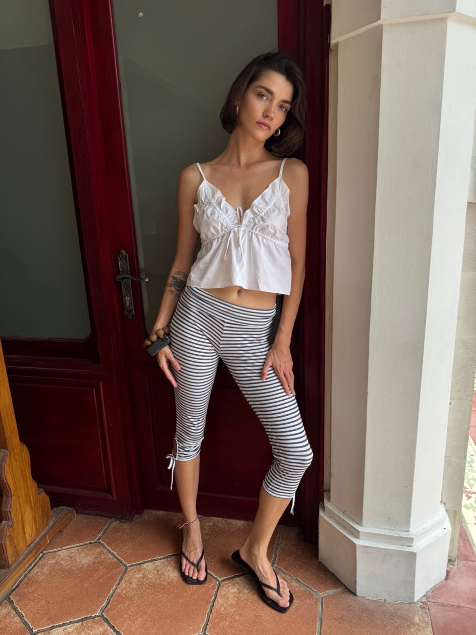 Viscose Capri Pants
